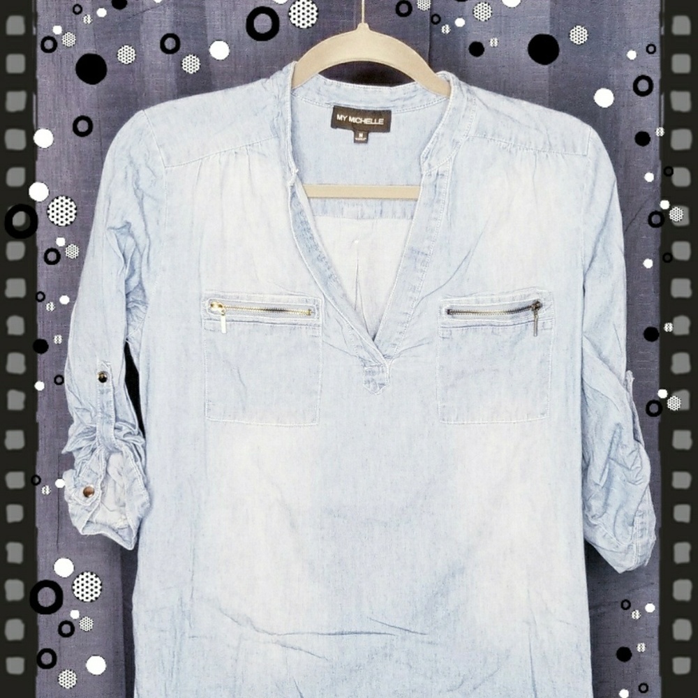 Blue Jean Blouse